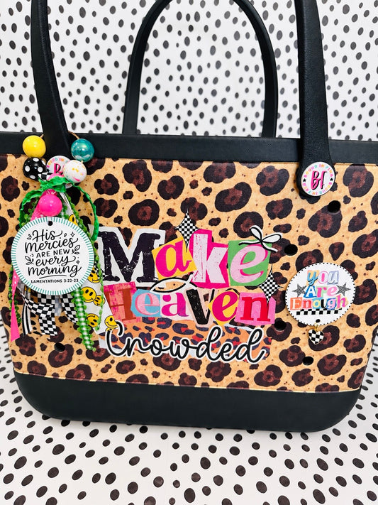You Are Enough EVA Bag Charm