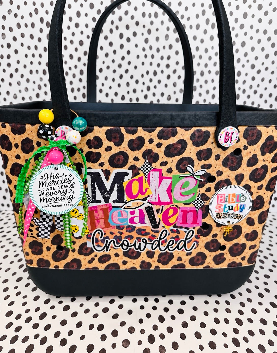 Bible Study Club EVA Bag Charm