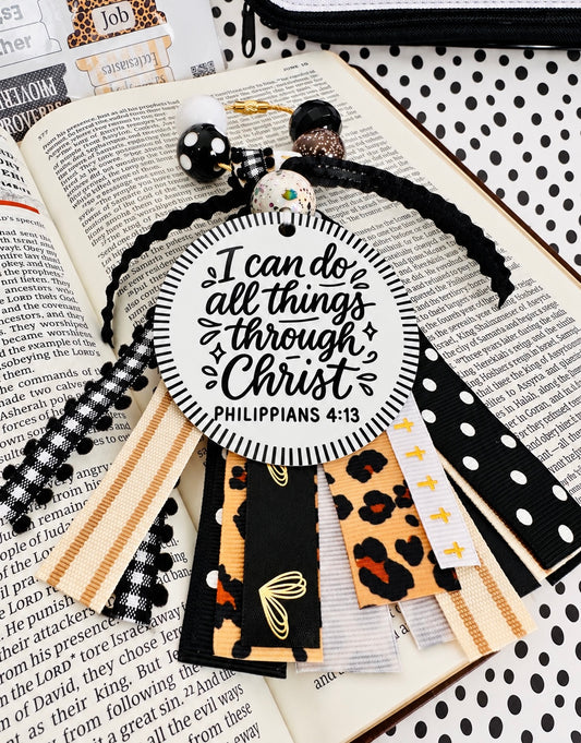 Follow Jesus Tassel
