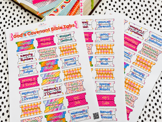 Noah's Ark Bible Tabs