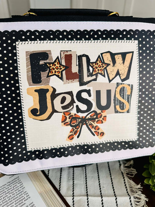 Follow Jesus Bible Cover