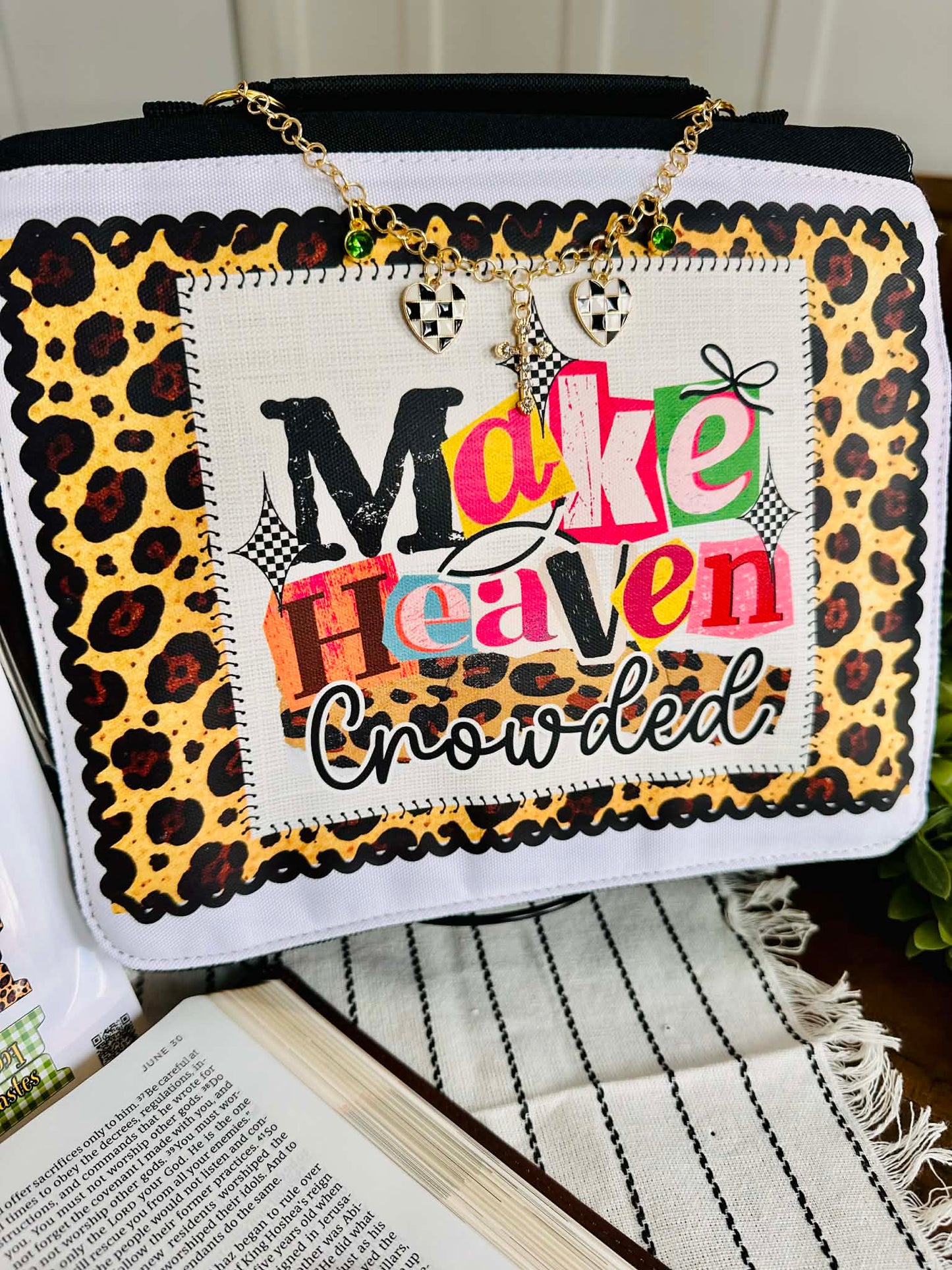 Make Heaven Crowded Bible Cover