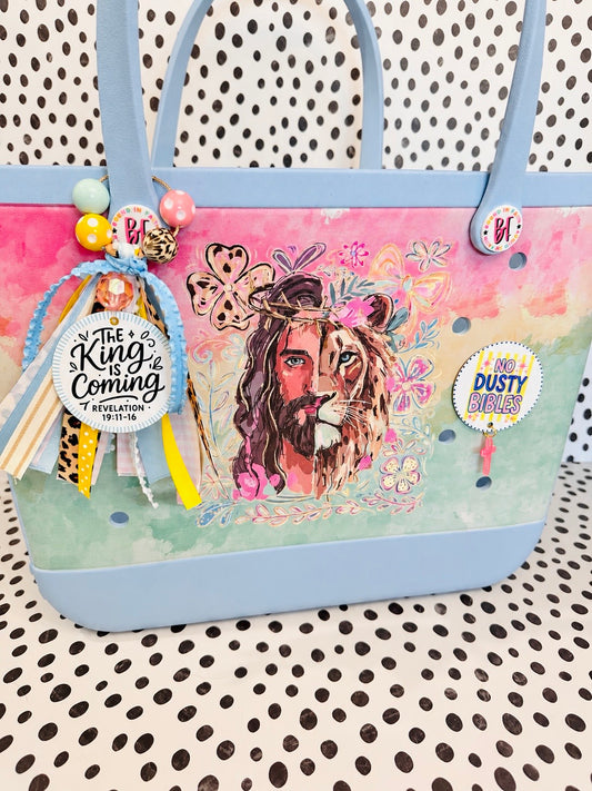 No Dusty Bibles EVA Bag Charm