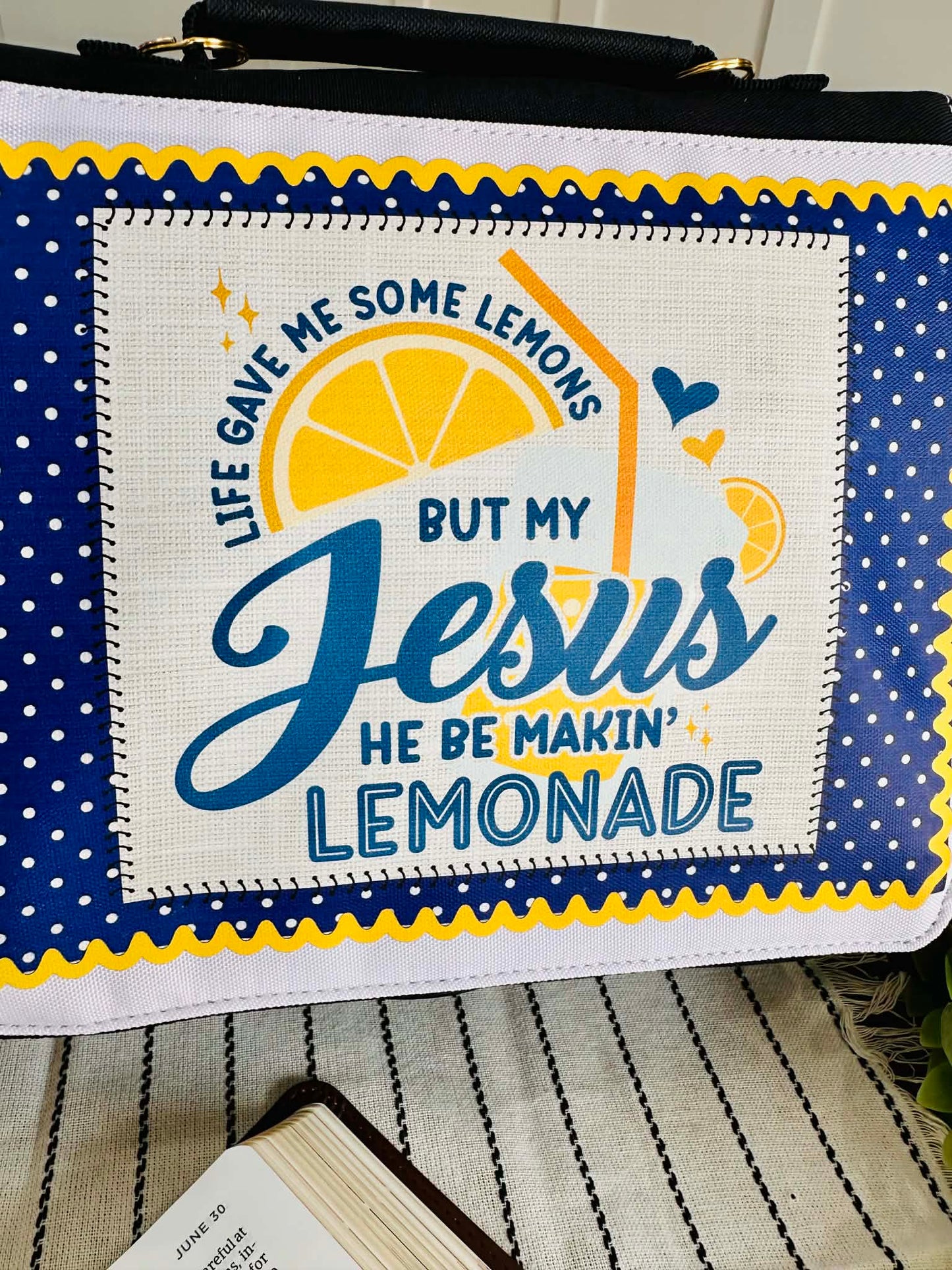 Jesus Lemonade Bible Cover