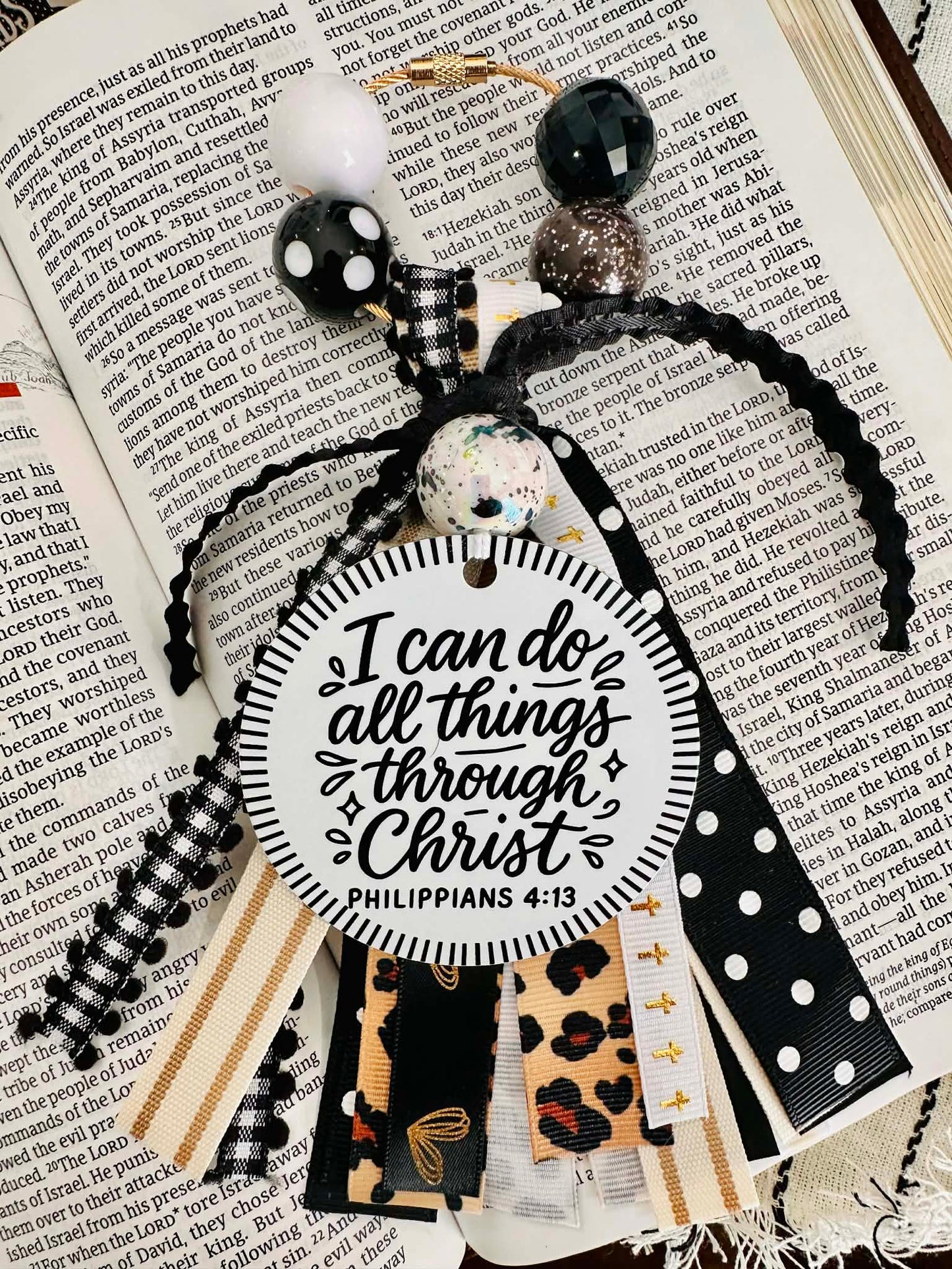 Follow Jesus Tassel