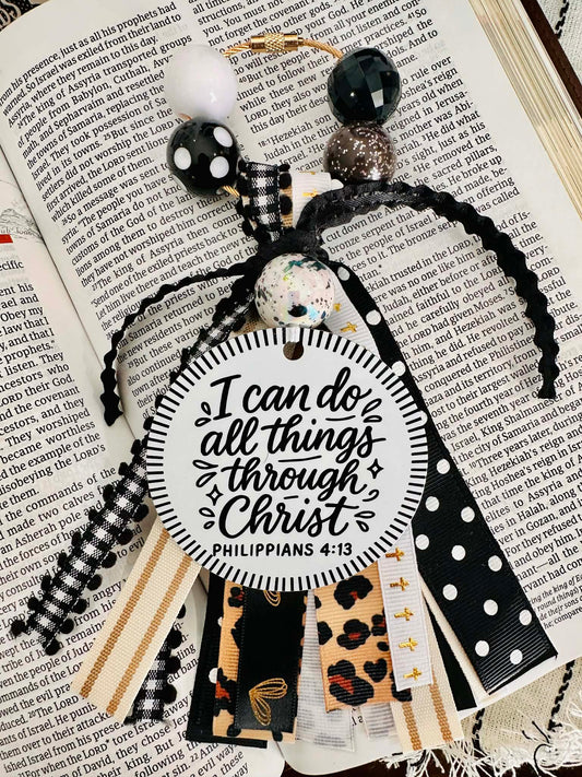 Follow Jesus Tassel