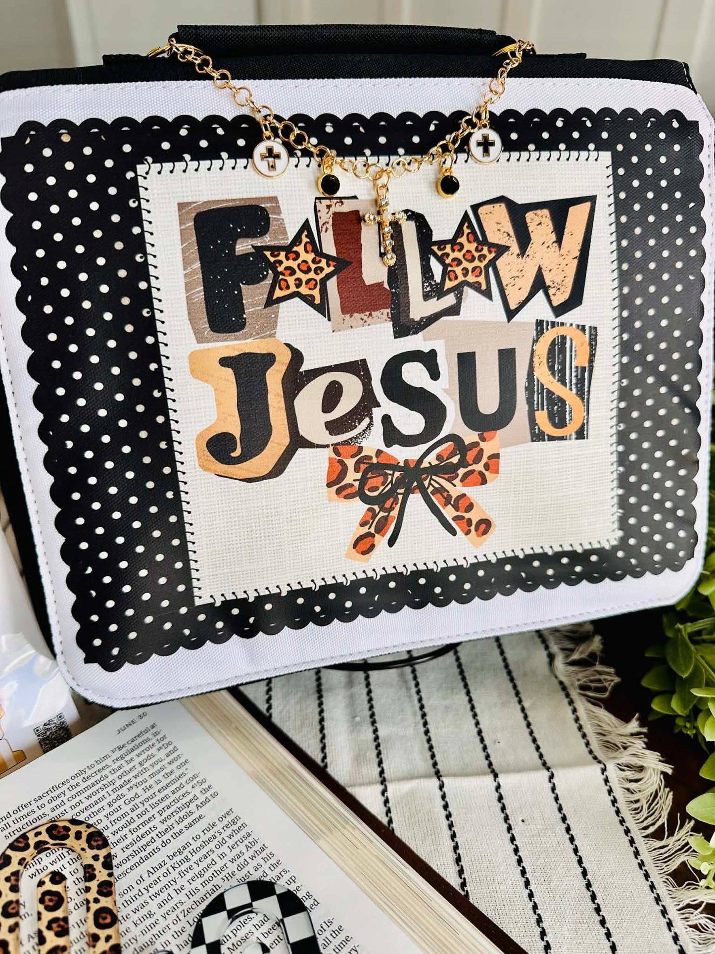 Follow Jesus Bible Cover