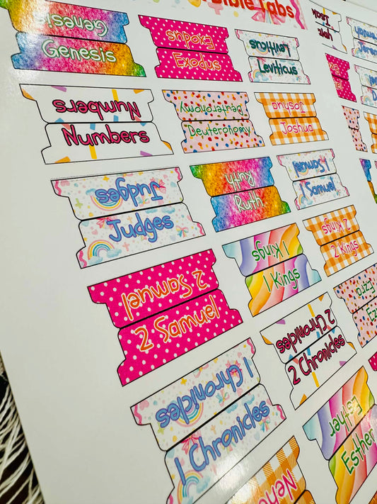 Noah's Ark Bible Tabs