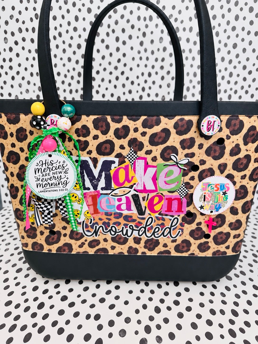 Jesus is the Way EVA Bag Charm