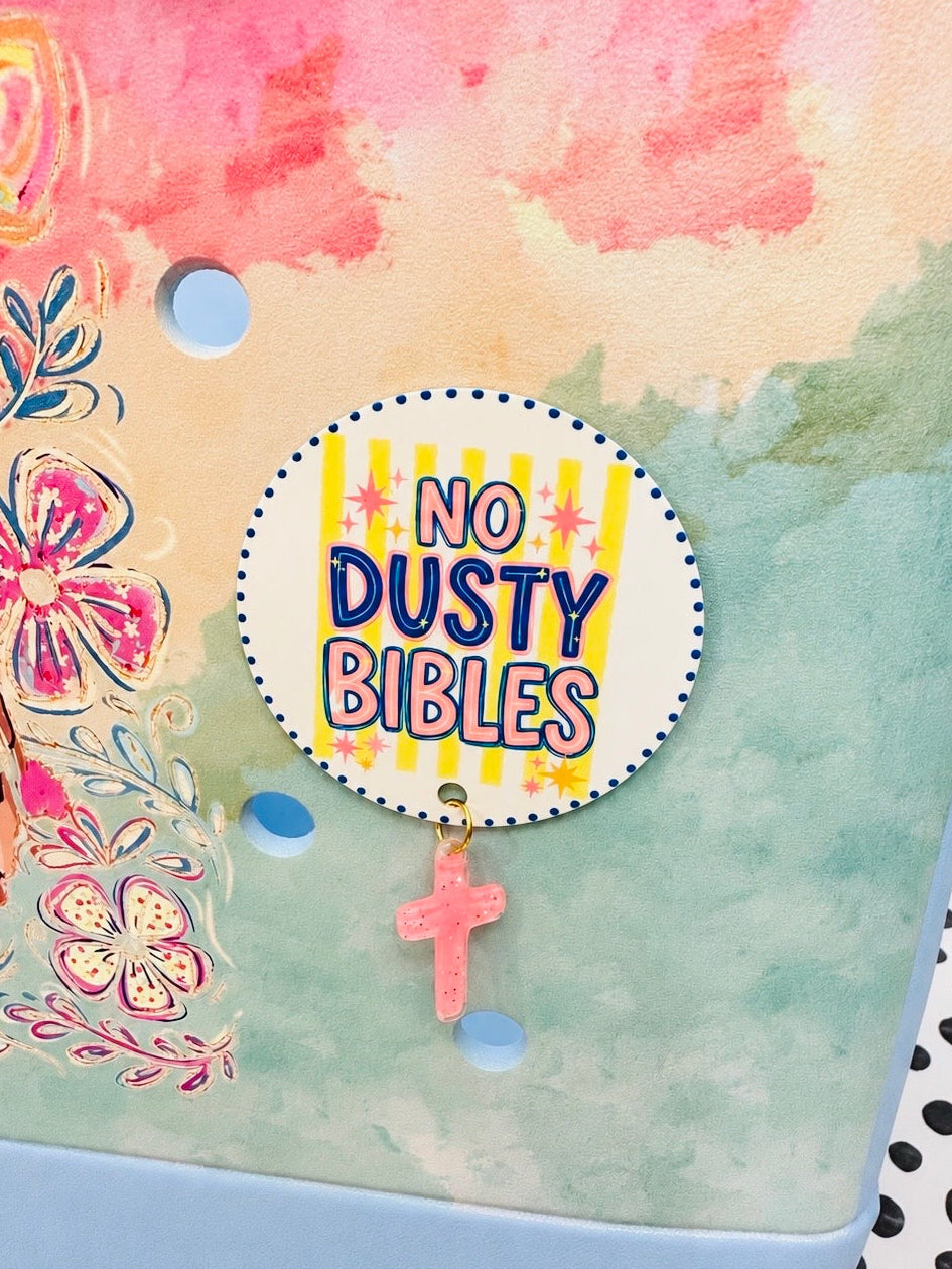 No Dusty Bibles EVA Bag Charm
