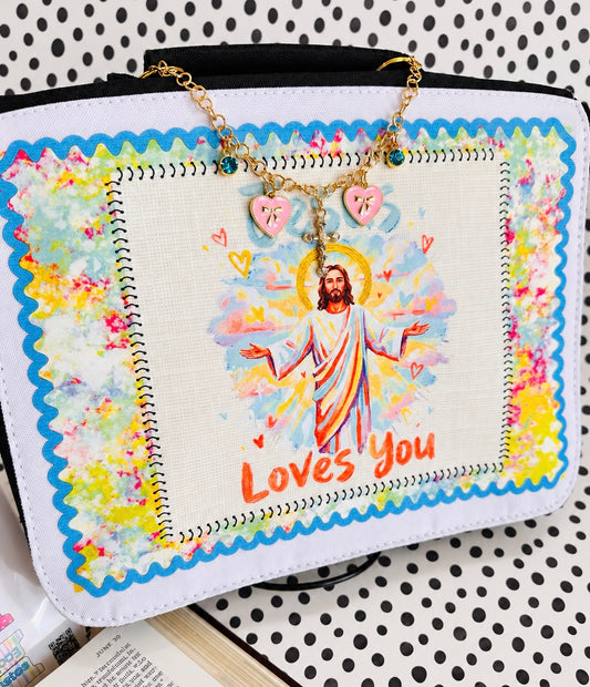 Jesus Loves You Bible Cover