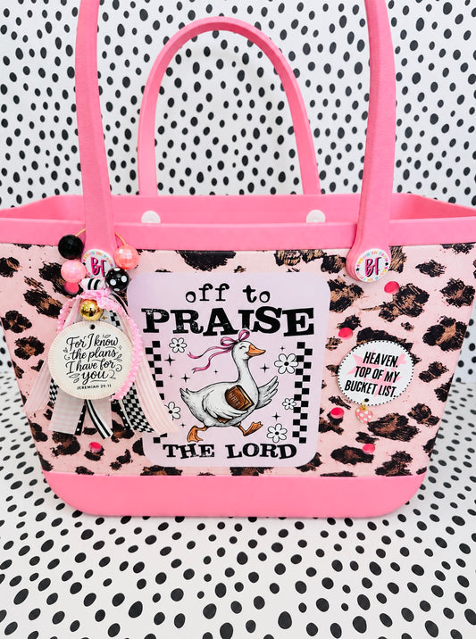 Top of My Bucket List EVA Bag Charm