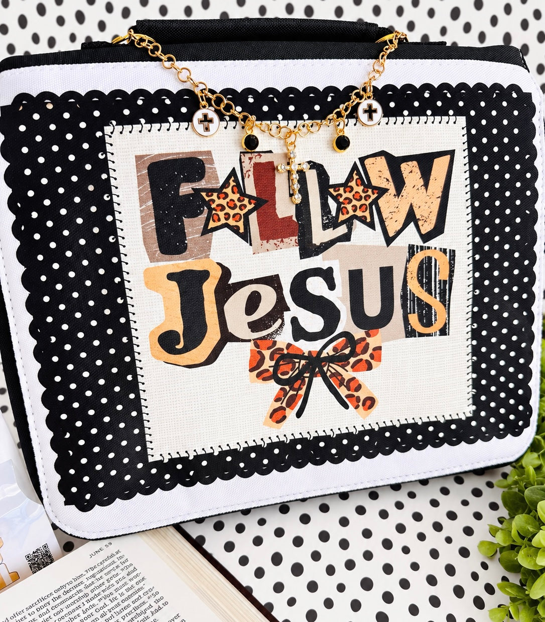 Follow Jesus Bible Cover