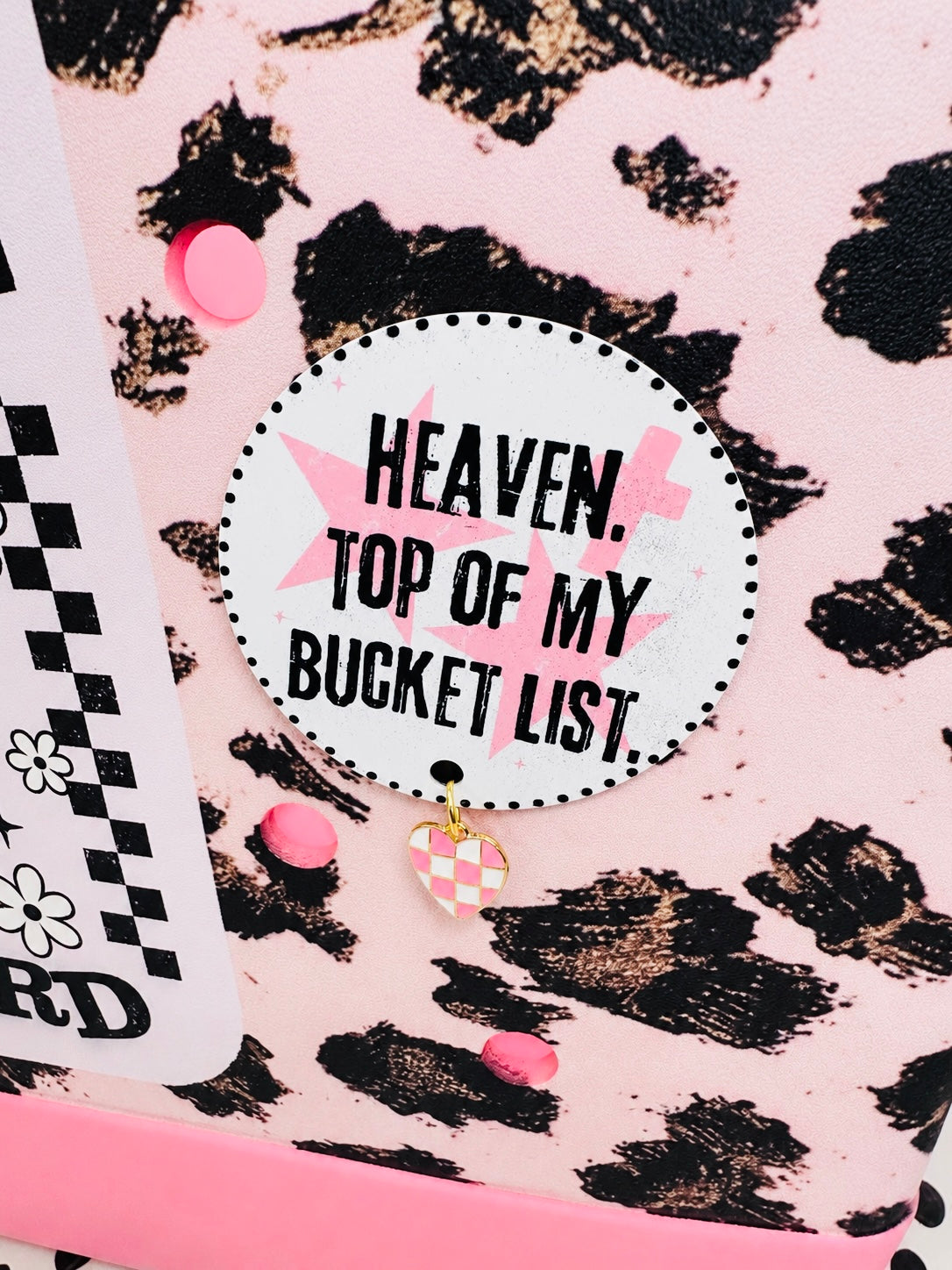 Top of My Bucket List EVA Bag Charm