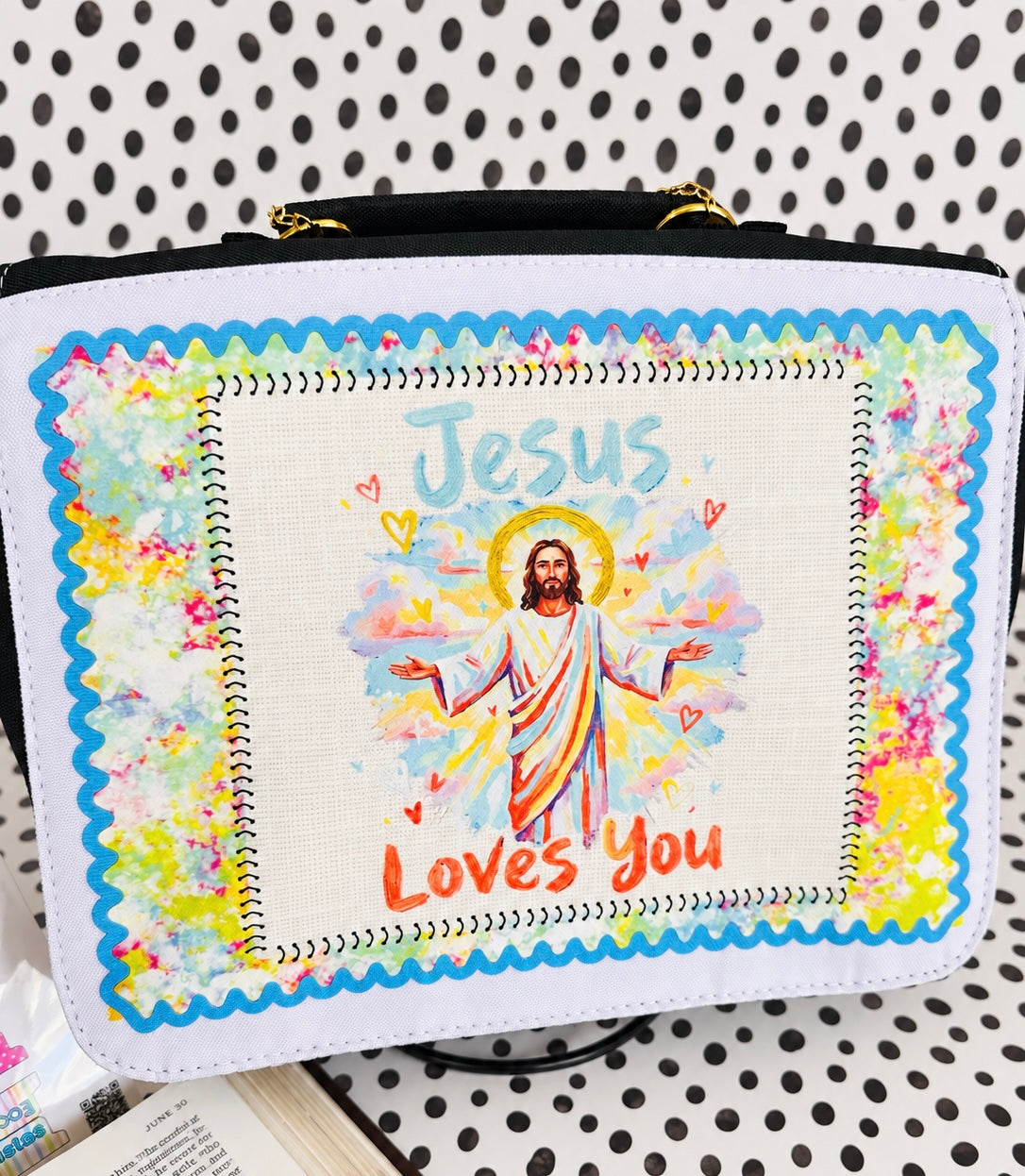 Jesus Loves You Bible Cover