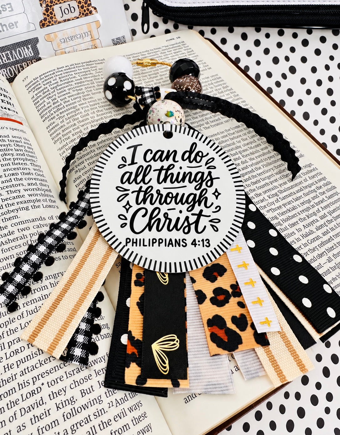 Follow Jesus Tassel