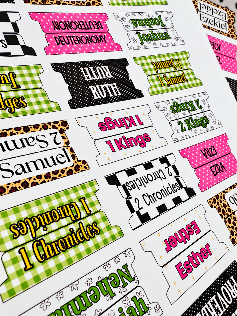 Make Heaven Crowded Bible Tabs