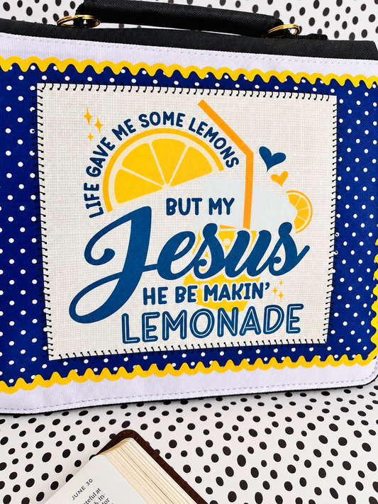 Jesus Lemonade Bible Cover