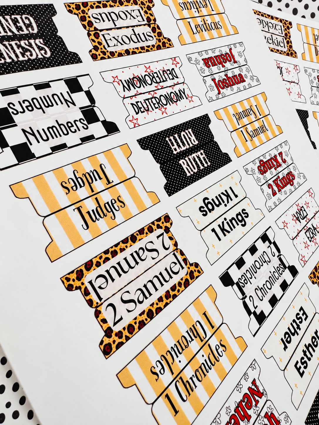 Follow Jesus Bible Tabs