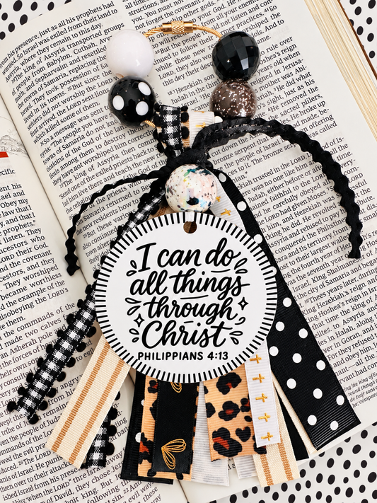 Follow Jesus Tassel