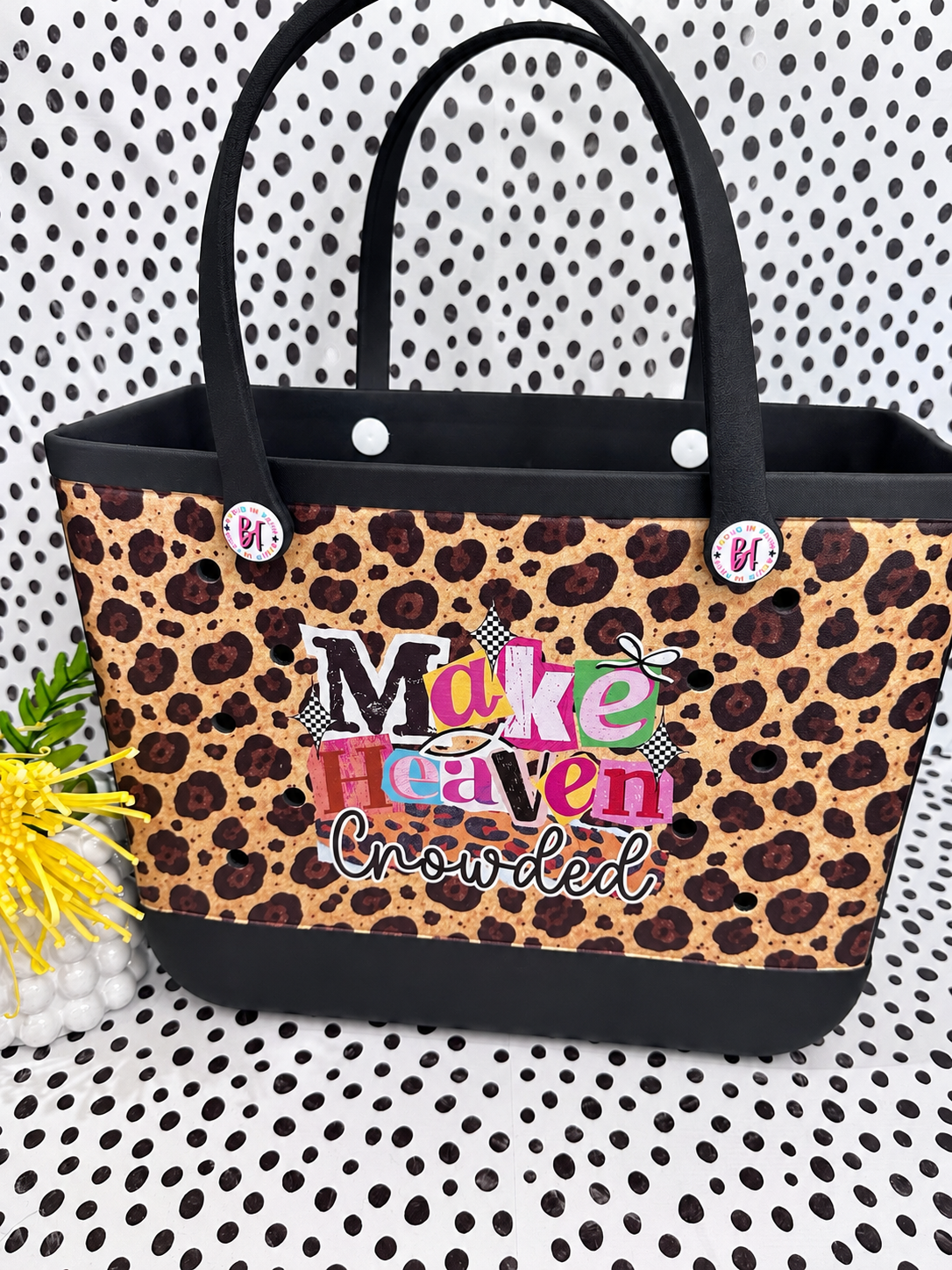 Make Heaven Crowded EVA Tote Bag