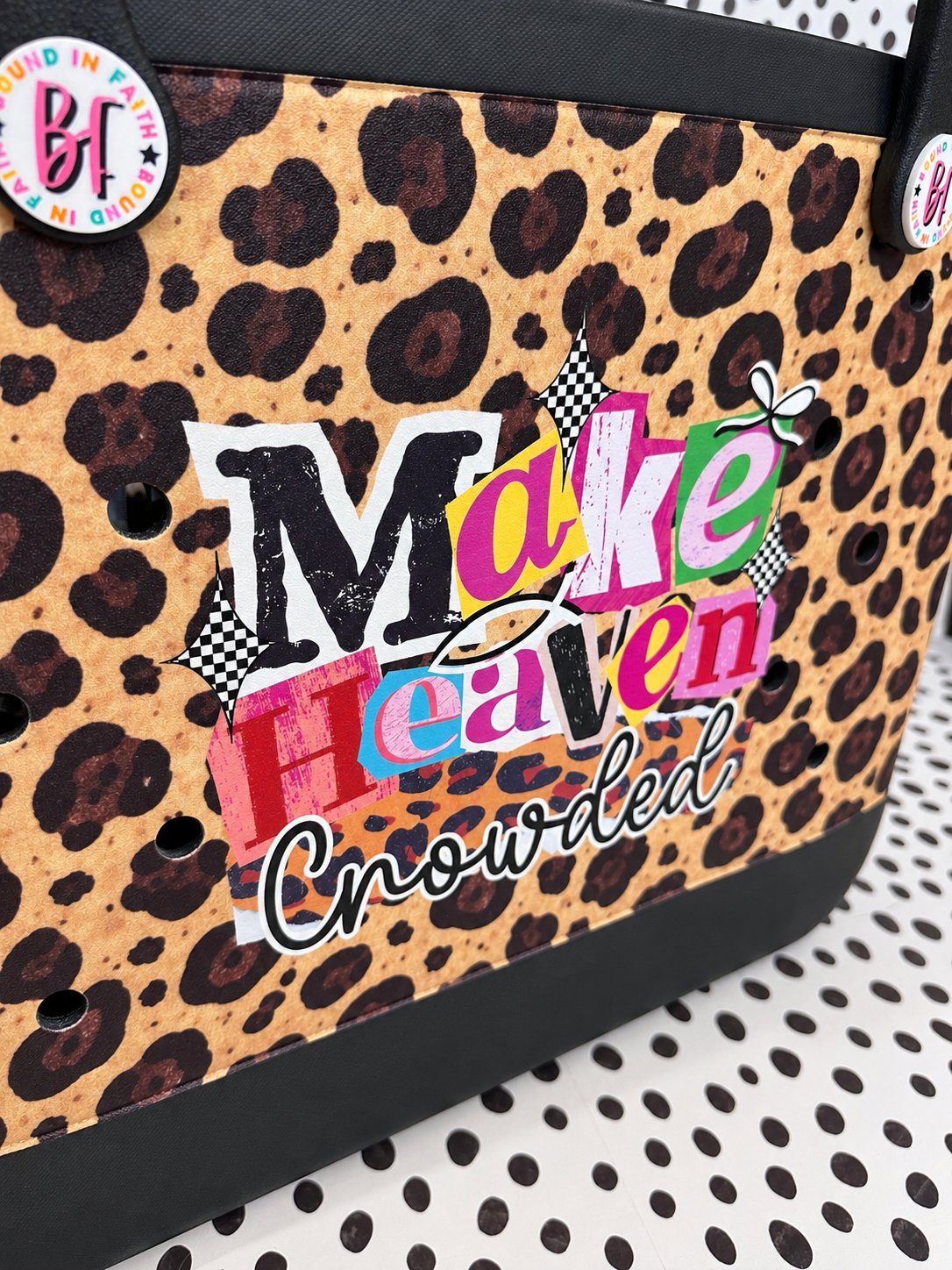 Make Heaven Crowded EVA Tote Bag