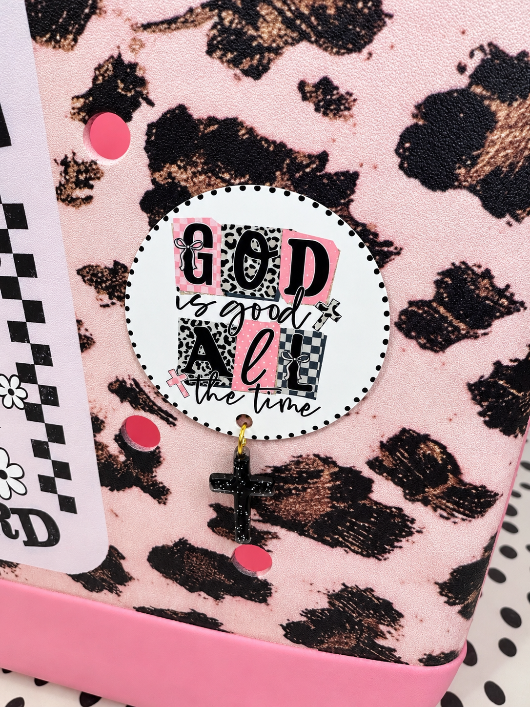 God is Good EVA Tote Bag Charm