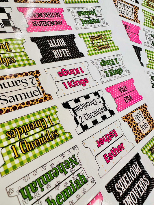 Make Heaven Crowded Bible Tabs