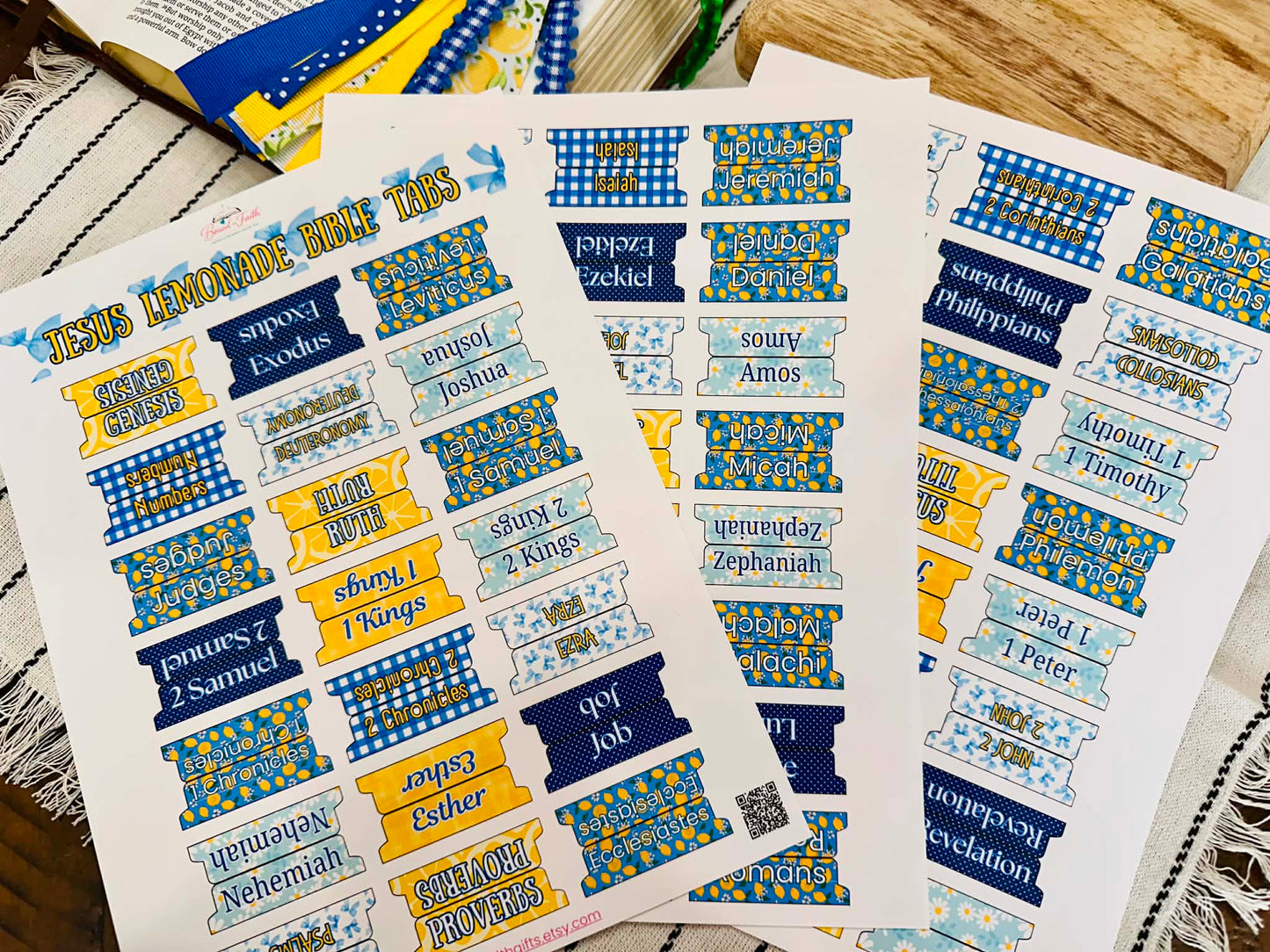 Jesus Lemonade Bible Tabs